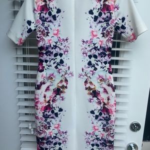 Antonio Melani midi floral dress!